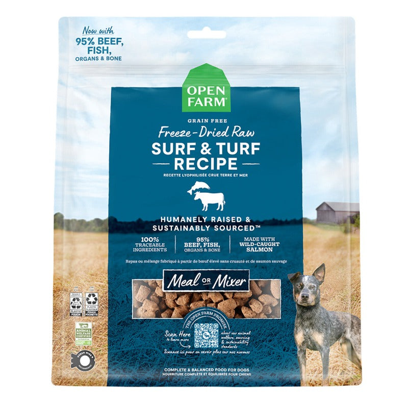 Freeze Dried Raw Surf & Turf Recipe