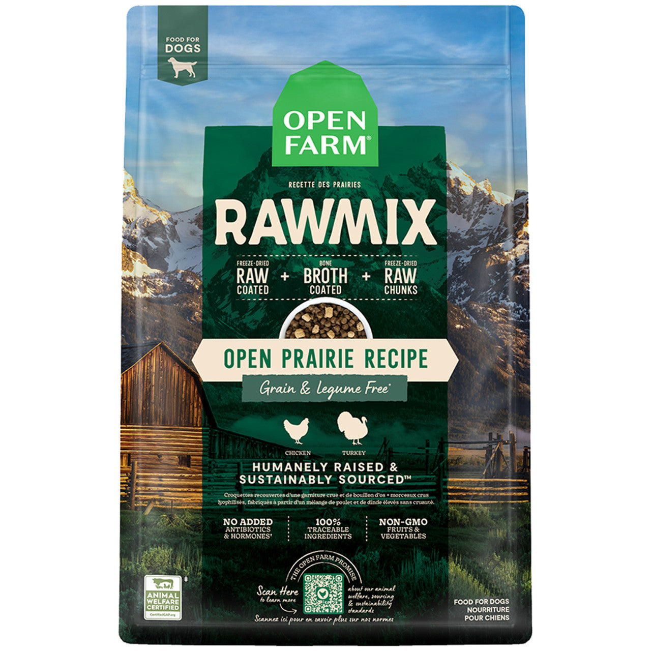 Open Prairie Grain-Free RawMix for Dogs