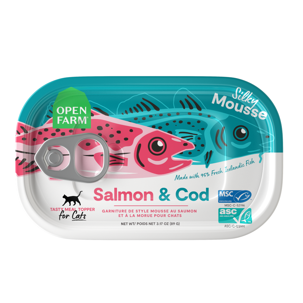 Salmon & Cod Topper for Cats