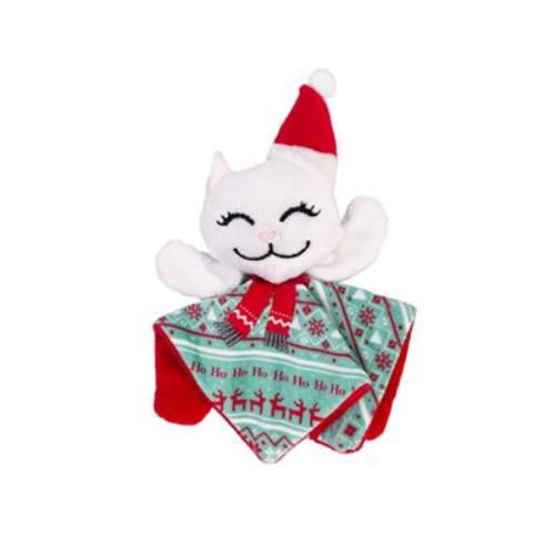 Holiday Crackles Santa Kitty