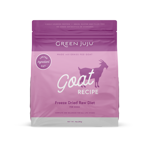 Green JuJu Goat Freeze Dried Raw Diet