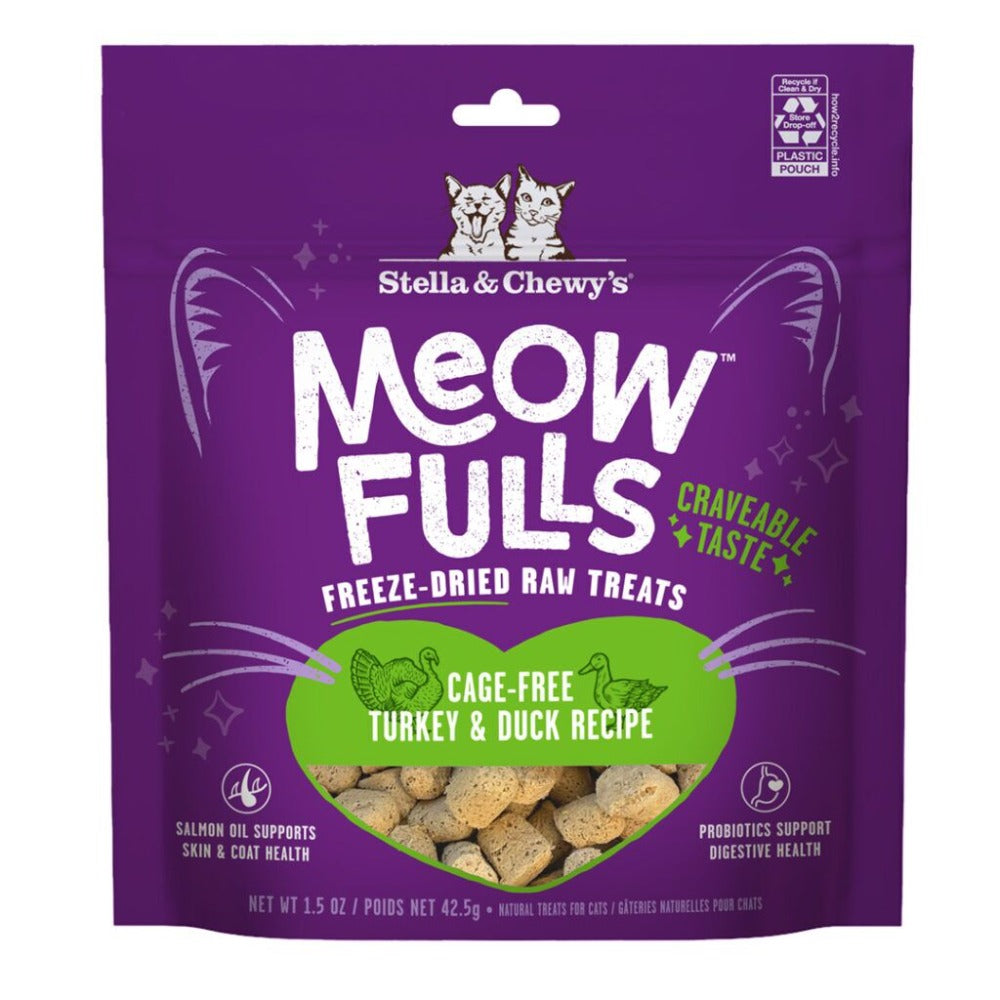 Meowfulls Turkey & Duck Cat Treats