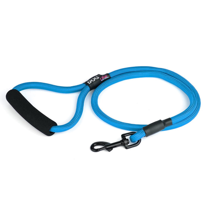 Nylon Flat Collar - Cyan