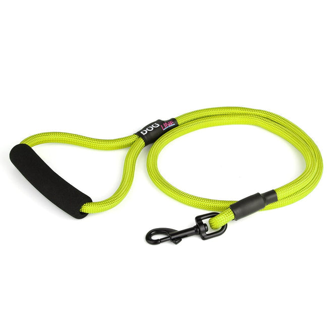 Nylon Flat Collar - Lime Green