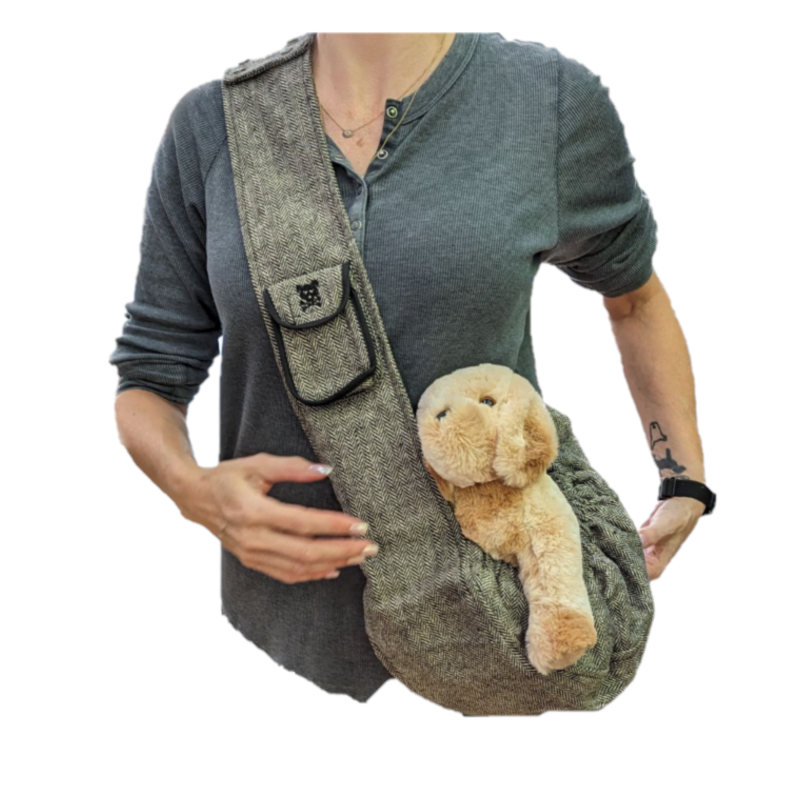 Tweed Dog Carrier