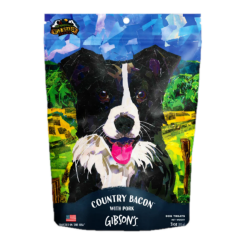 Gibson's Country Bacon with Pork Jerky Dog Treats