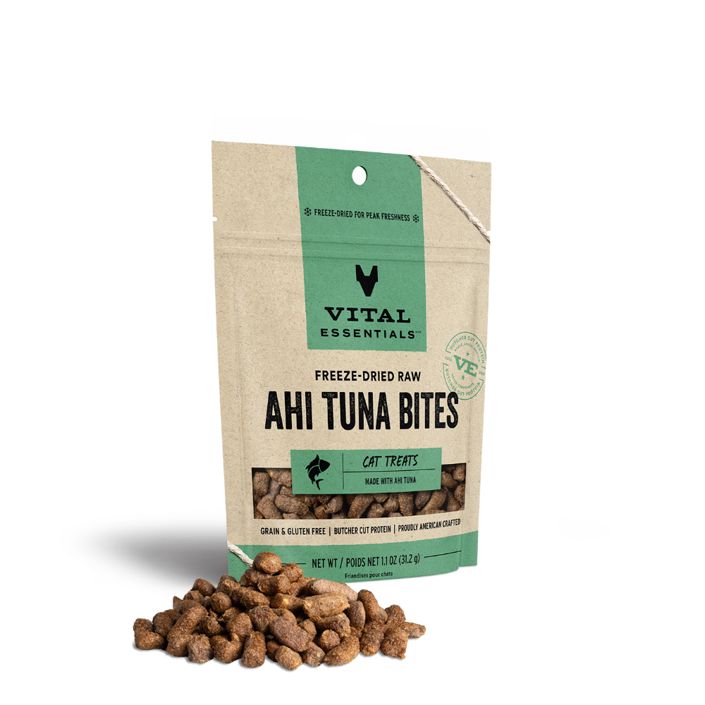 Vital Essentials Ahi Tuna Freeze-Dried Cat Treats