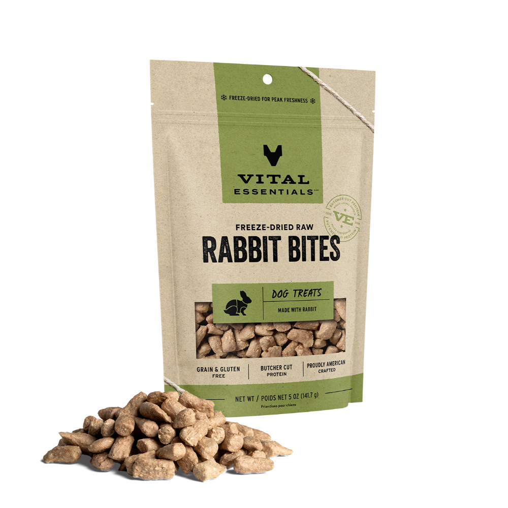 Rabbit Bites Freeze-Dried Dog Treats