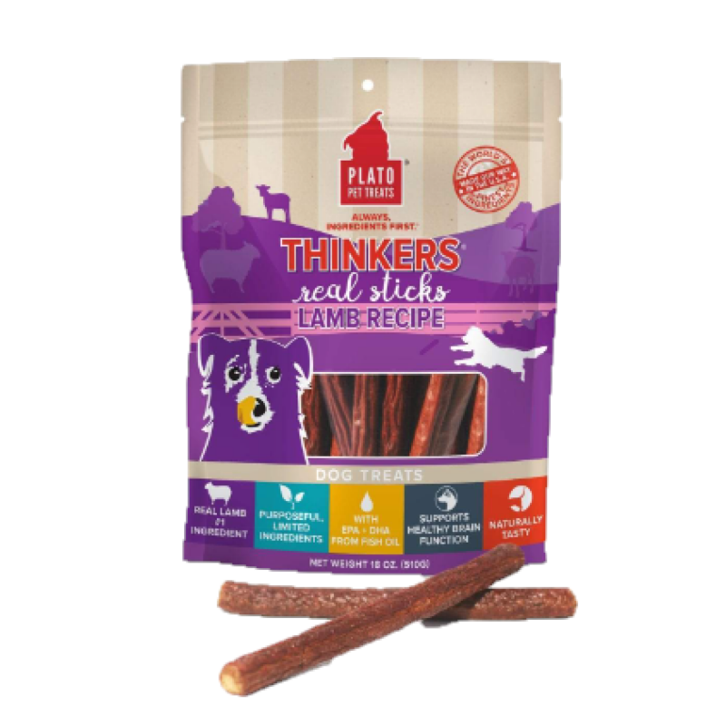 Lamb Thinkers Meat Stick Dog Treats