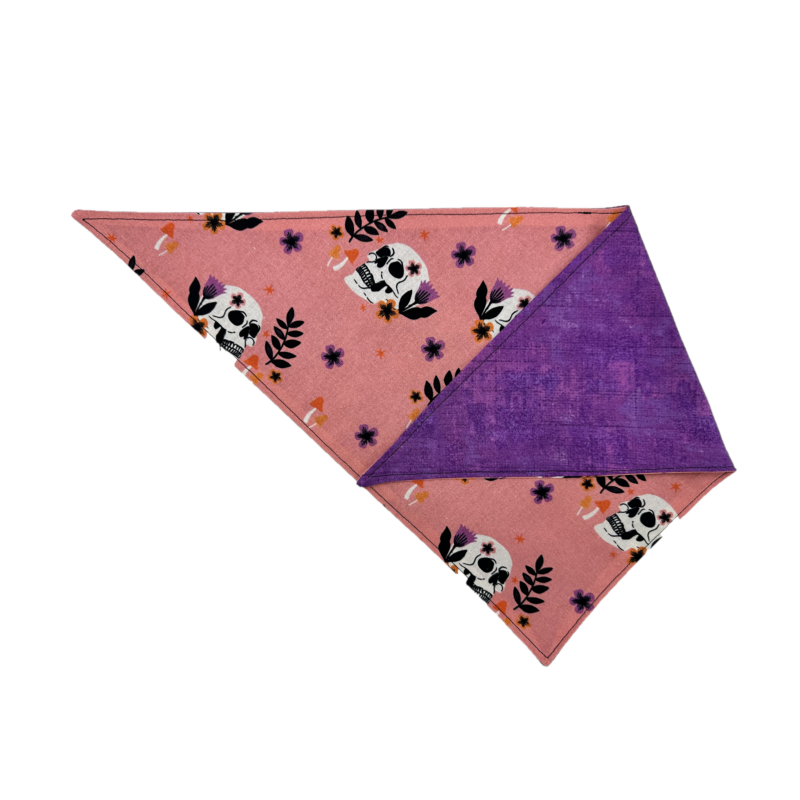 Pink Skull Bandana