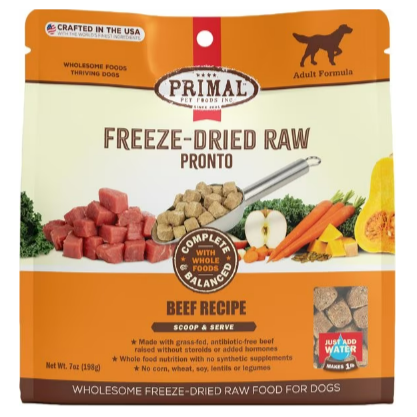 Freeze-Dried Raw Pronto Beef Recipe