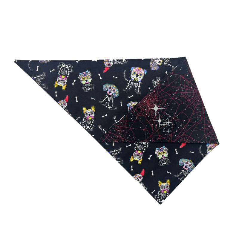 Skeleton Dog Bandana