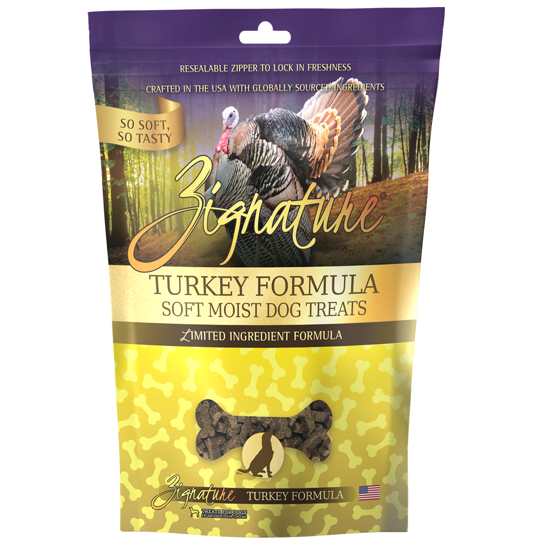 Zignature Turkey Formula Soft Moist Treats