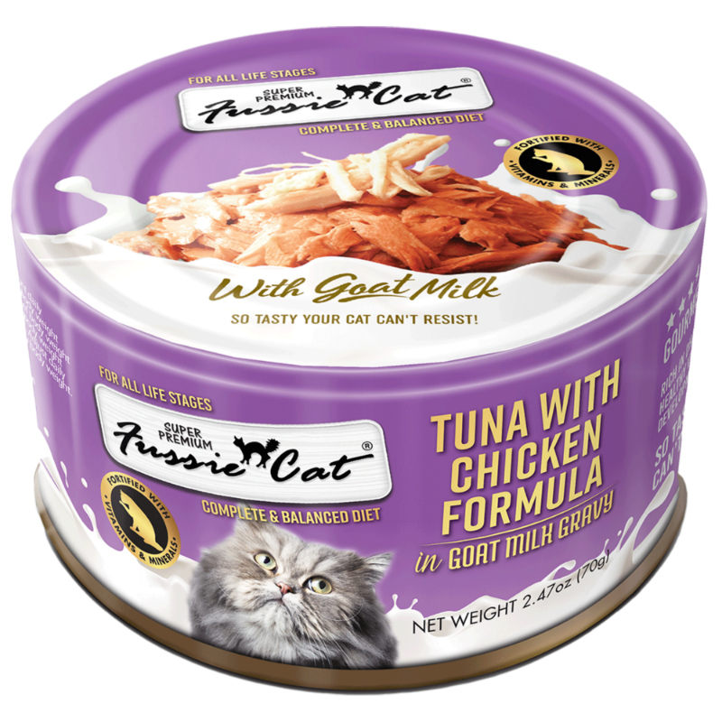 Tuna with Chicken Formula in Goat Milk Gravy