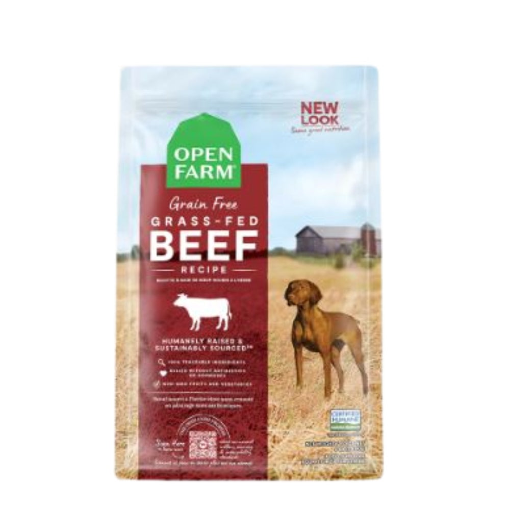 Open Farm Grass-Fed Beef Dry Dog Food