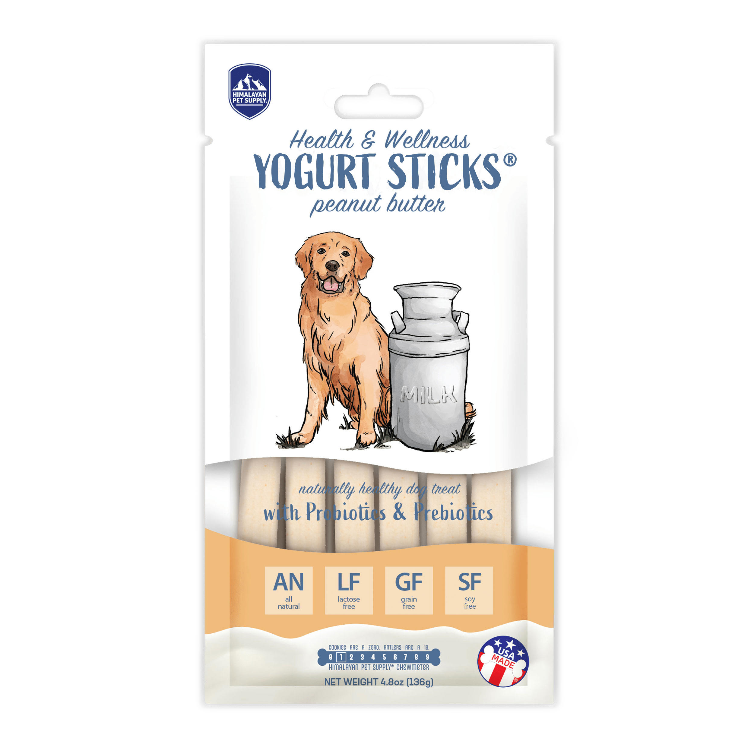 Peanut Butter Yogurt Sticks