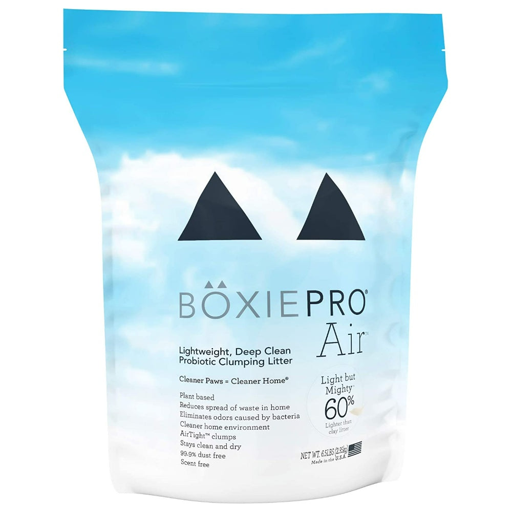 BoxiePro Air Lightweight Deep Clean Probiotic Clumping Litter