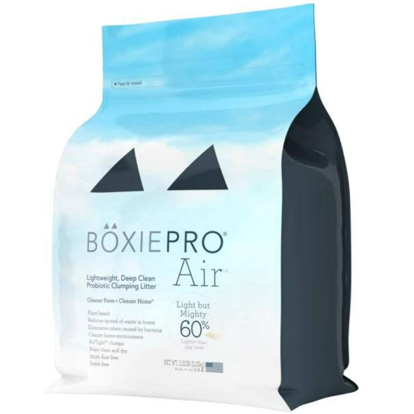 BoxiePro Air Lightweight Deep Clean Probiotic Clumping Litter