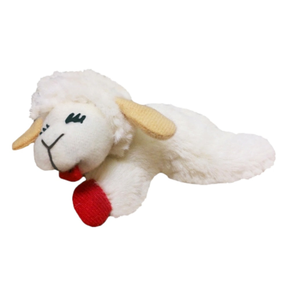 Lamb Chop Plush Cat Toy with Catnip