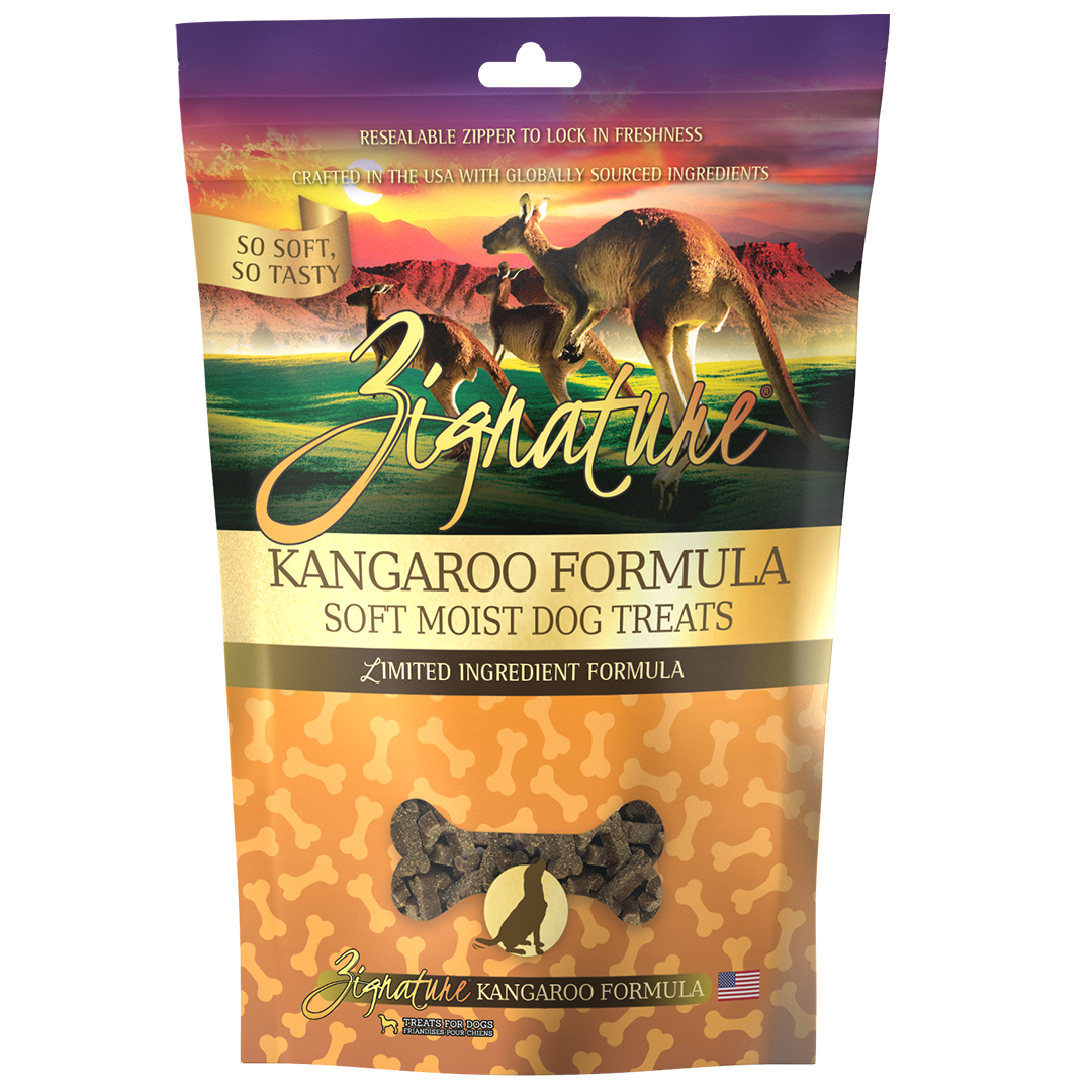 Zignature Kangaroo Formula Soft Moist Treats