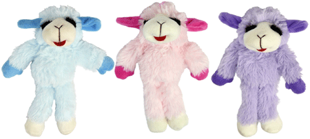 Pastel Lamb Chop Toy