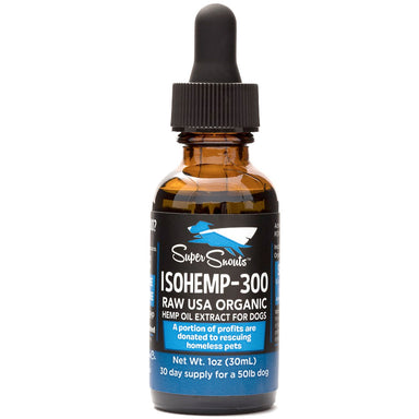 Super Snouts ISOHEMP-300 THC Free PCR Isolate Hemp Tincture