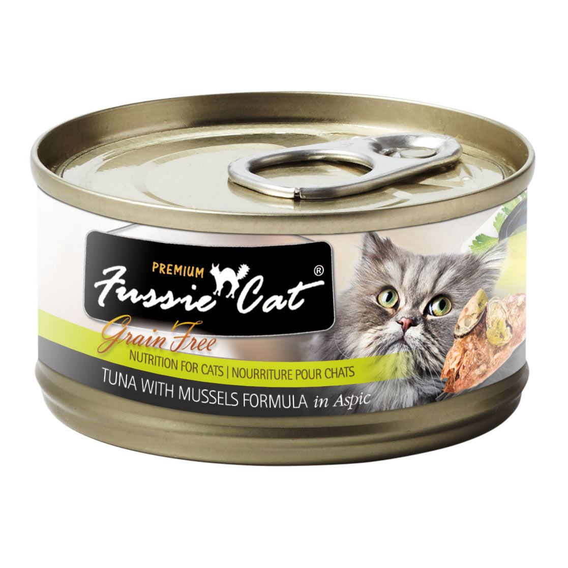 Fussie Cat Tuna with Mussel In Aspic