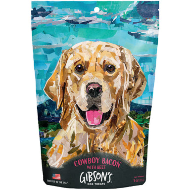 Gibson's Dog Treats Cowboy Bacon With Beef Jerky Dog Treats