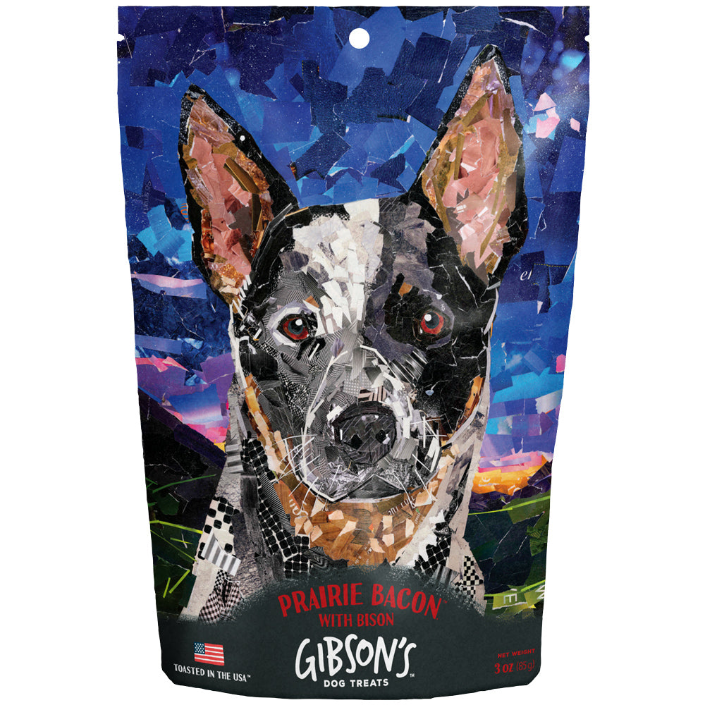 Gibson's Dog Treats Prairie Bacon With Bison Jerky Dog Treats