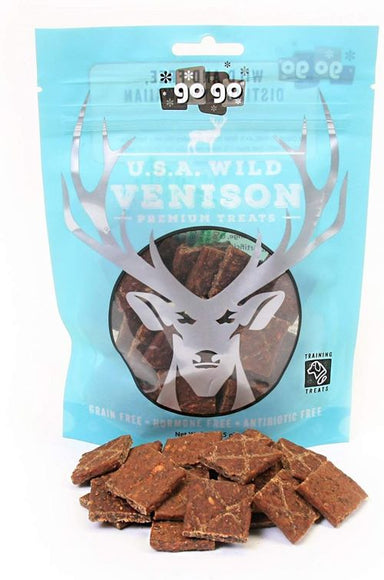 GoGo GoGo Stressless Venison Jerky Training Treats