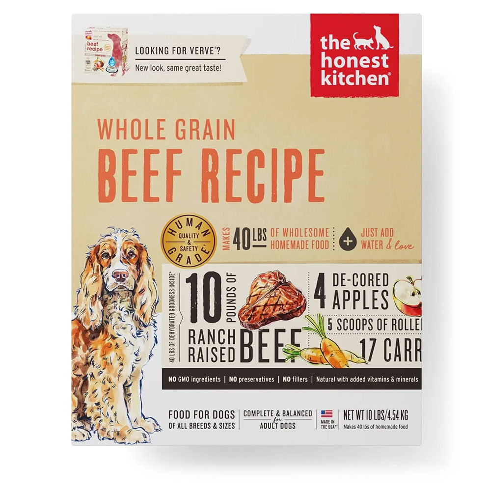 The Honest Kitchen Whole Grain Beef Recipe