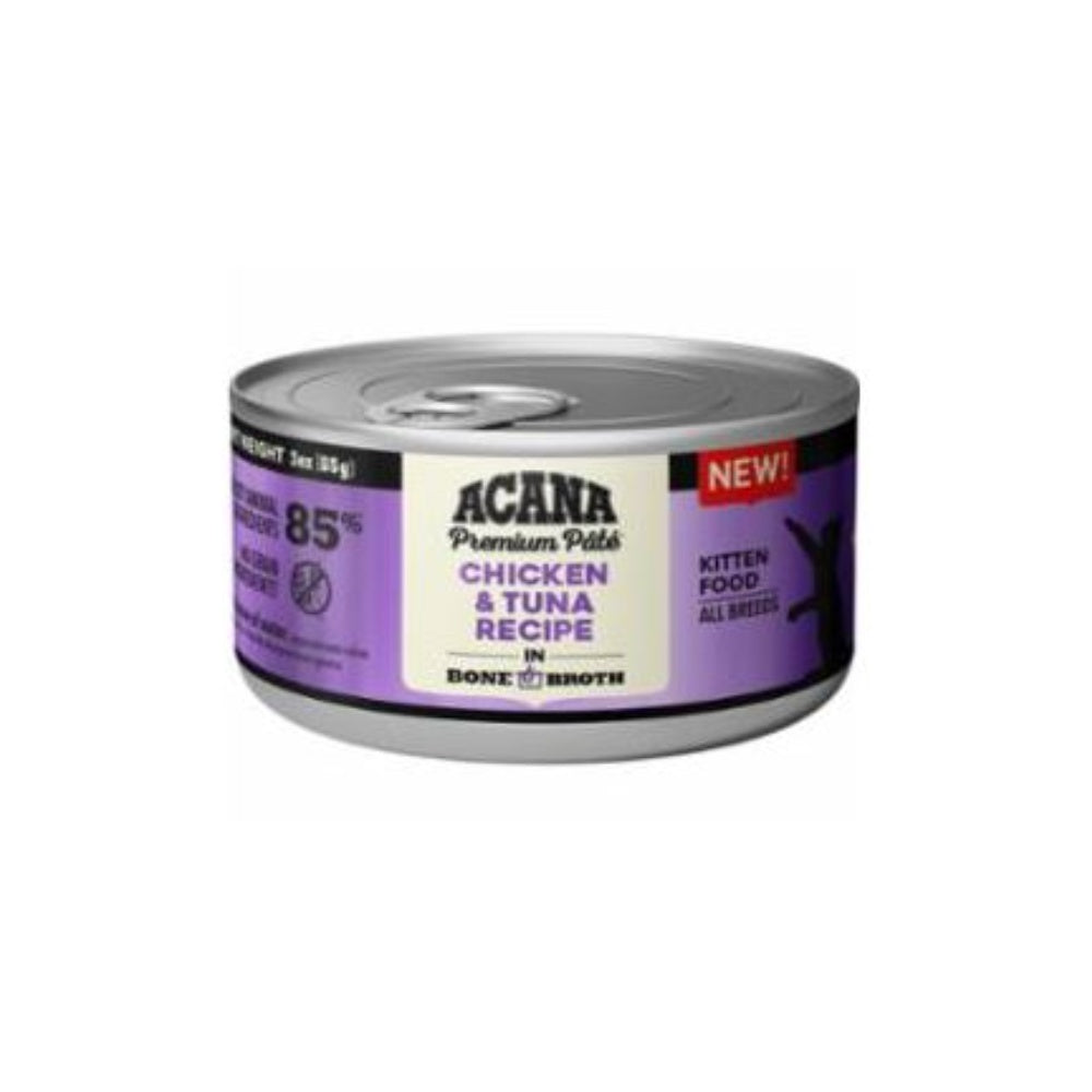 Acana Premium Pâté Chicken & Tuna Kitten Recipe