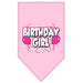 Mirage Pet Products Light Pink Birthday Girl Bandana