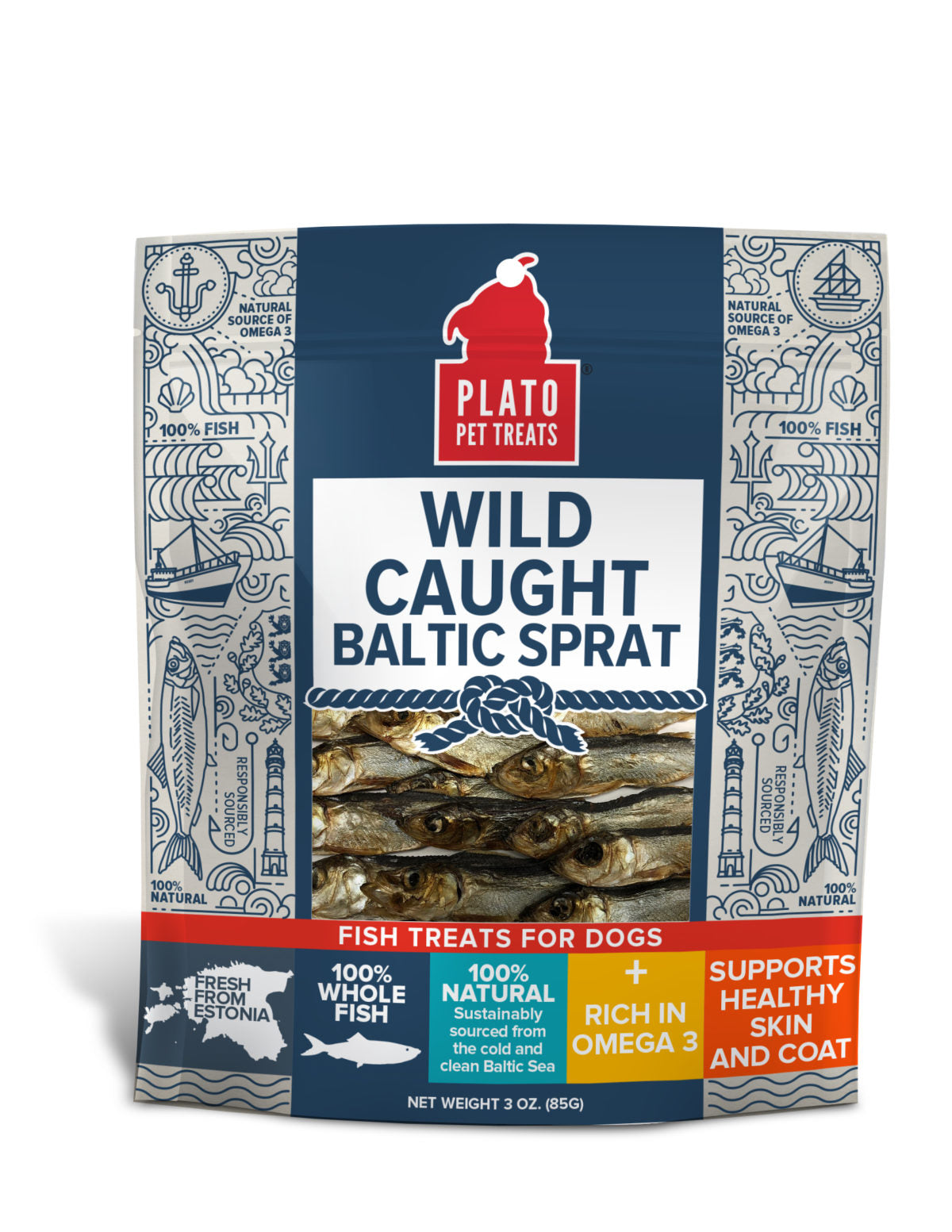 Plato Wild Caught Baltic Sprat