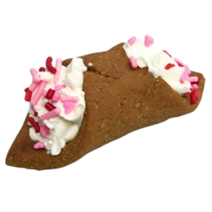 Preppy Puppy Bakery Valentine's Cannoli