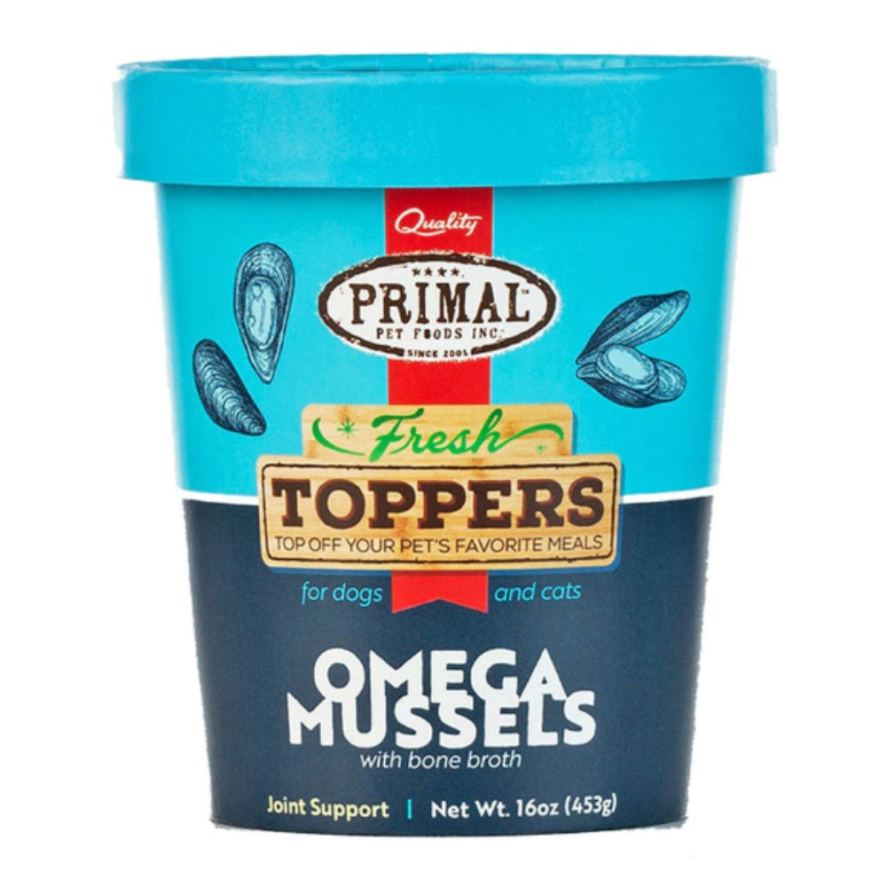 Primal Omega Mussels Fresh Topper