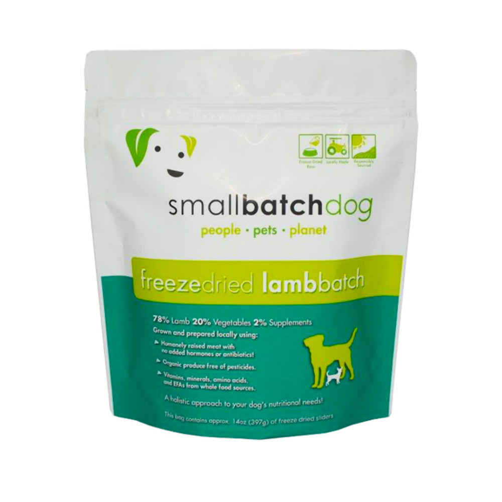 Smallbatch Pets Lamb Batch Freeze Dried Sliders