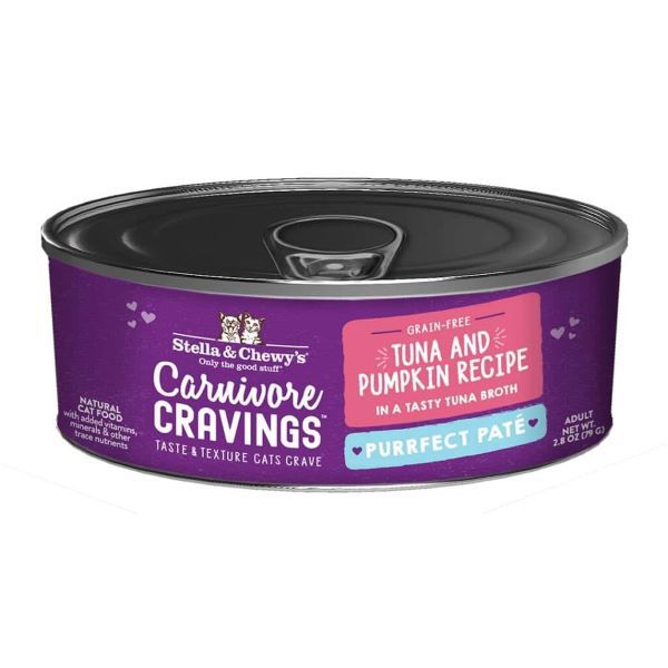 Stella & Chewy's Carnivore Cravings Purrfect Pate Tuna & Pumpkin Recipe