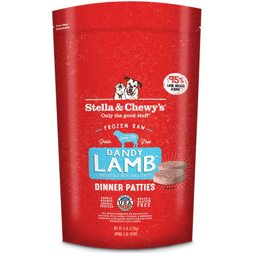 Stella & Chewy's Dandy Lamb Raw Frozen Dinner Patties