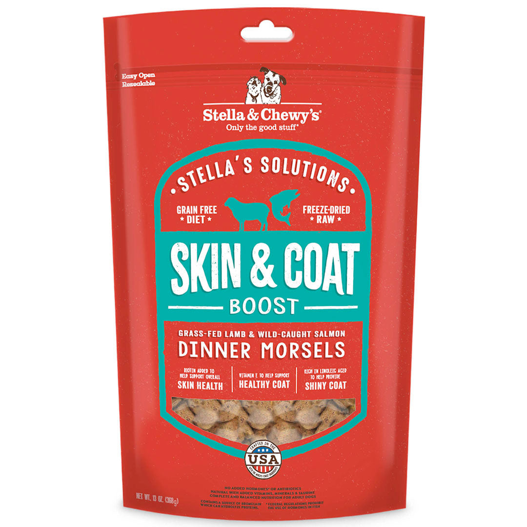 Stella & Chewy's Stella's Solutions Skin & Coat Boost Lamb & Salmon