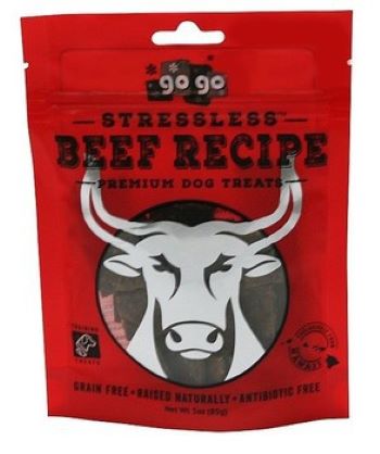 GoGo GoGo Stressless Beef Training Treats