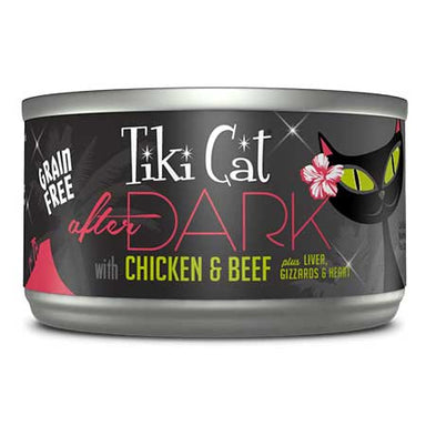 Tiki Pets Tiki Cat After Dark Chicken & Beef Cat Food