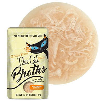 Tiki Pets Tiki Cat Broths With Chicken