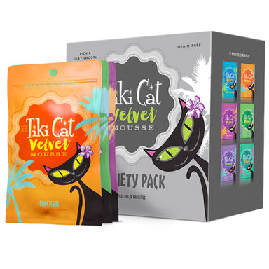 Tiki Pets Velvet Mousse Variety Pack