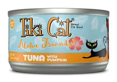 Tiki Pets Tiki Cat Aloha Friends Tuna with Pumpkin