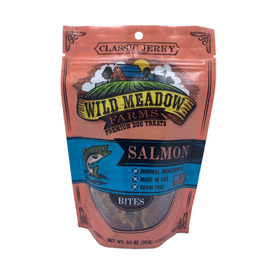 Wild Meadow Farms Classic Salmon Bites Dog Treats