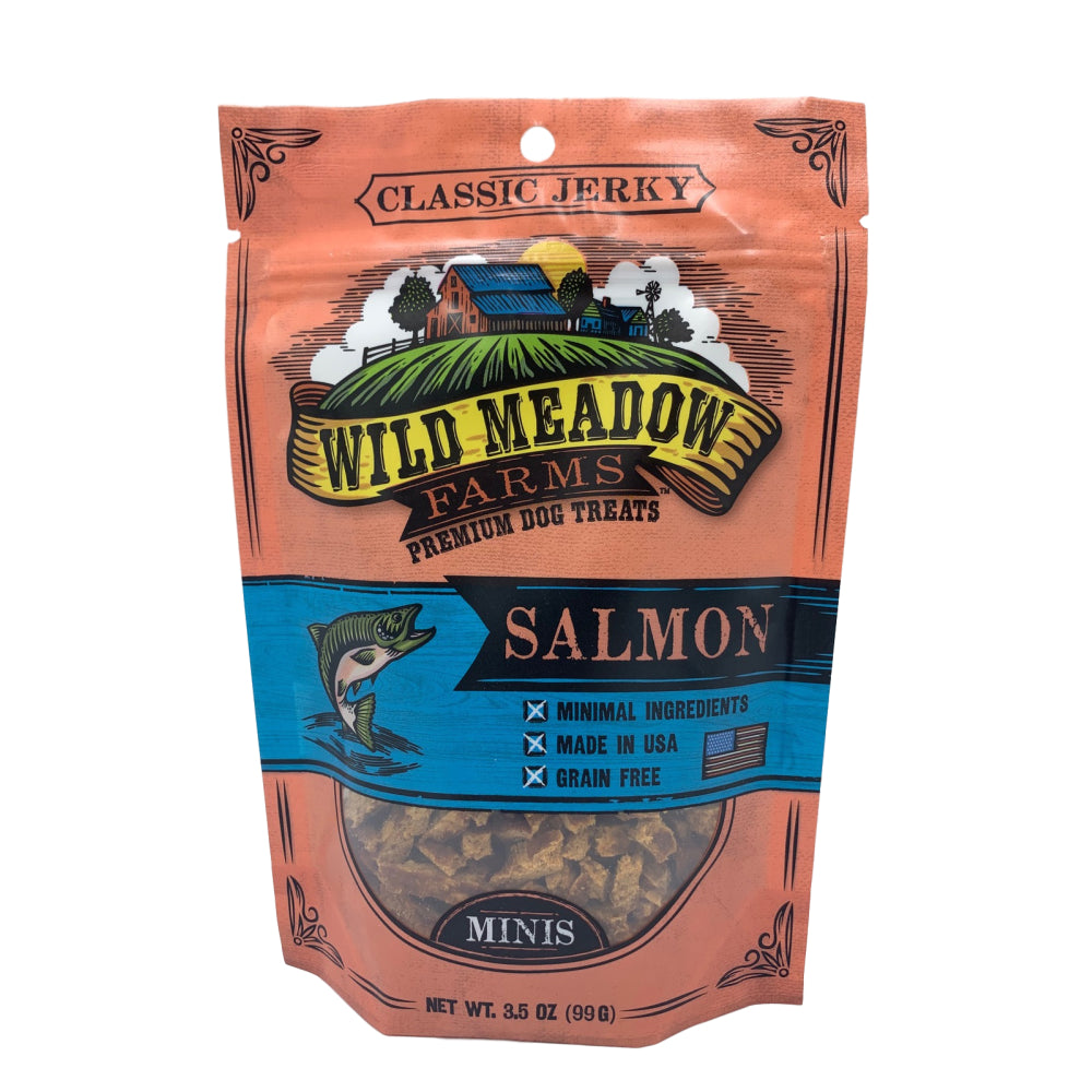 Wild Meadow Farms Classic Salmon Minis Dog Treats