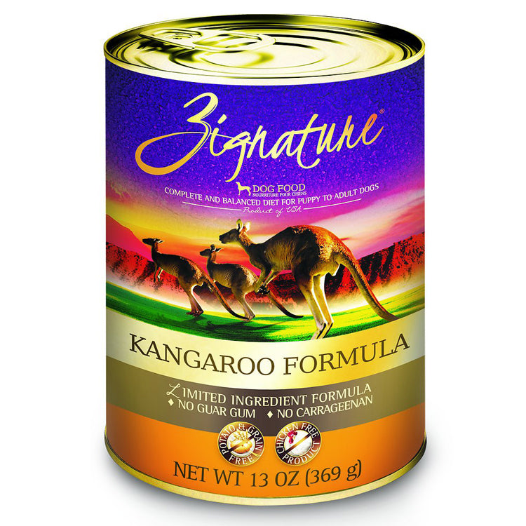 Zignature Kangaroo Canned Dog Food