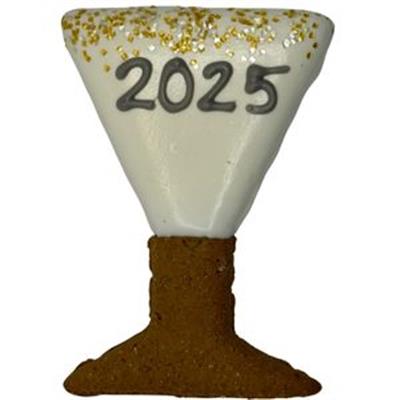 2025 New Year Martini Cookie