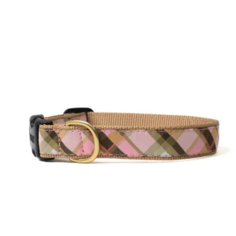 Pink Plaid Collar